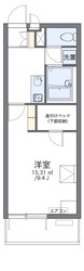 レオパレス太子堂の物件間取画像